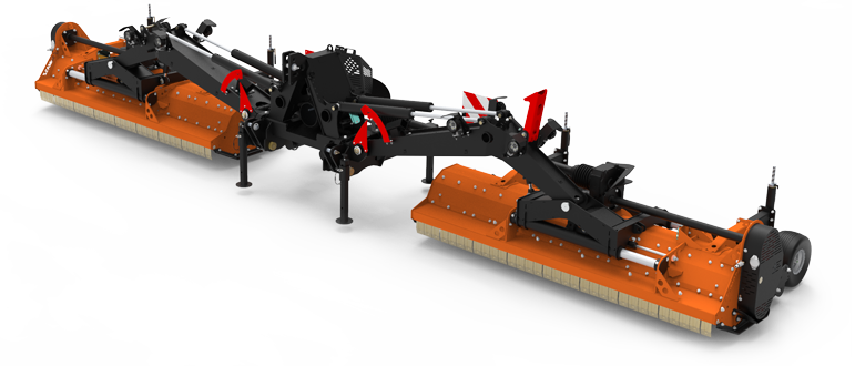 TITAN 860 Комплекс мульчирователей, навесной, супер тяжелый класс